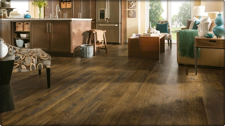 sample of laminate flooring